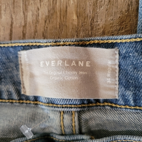 Everlane Mens Classic Blue Denim Jeans - Picture 7 of 14